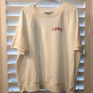Mid Sleeve “LOVE” Sweatshirt